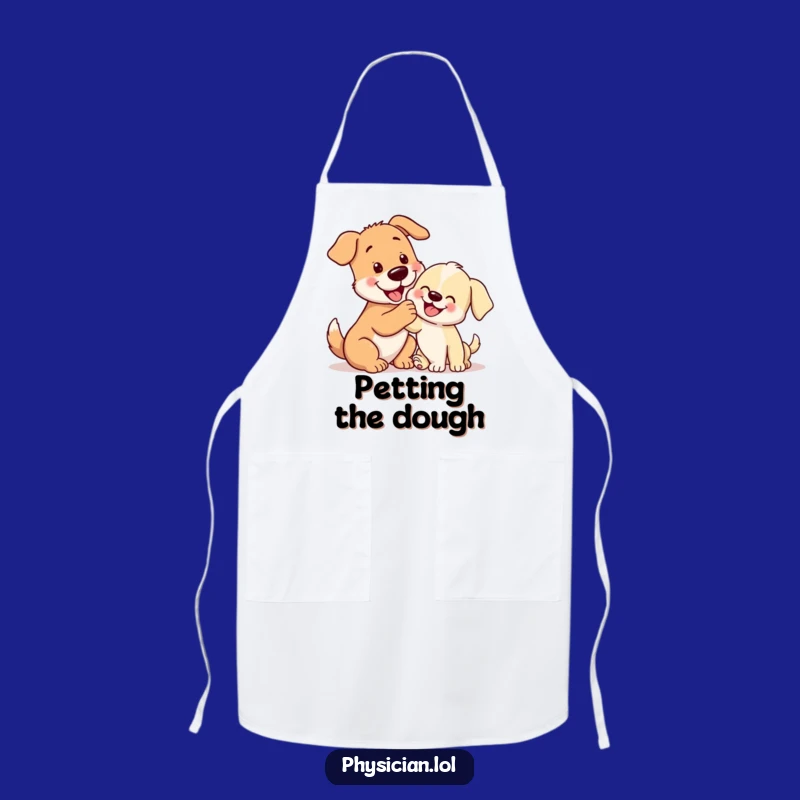 Funny Doggy Friends Apron: Cook with Comfort and Canine Charm