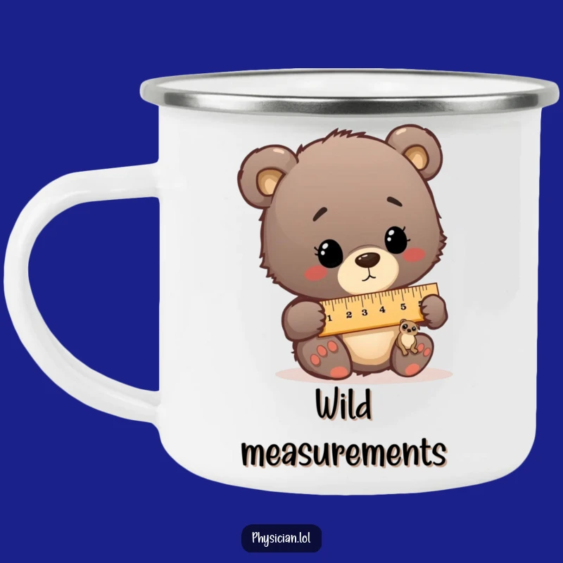 Funny Bear Cub Outdoors Mug - Humorous Campfire Companion