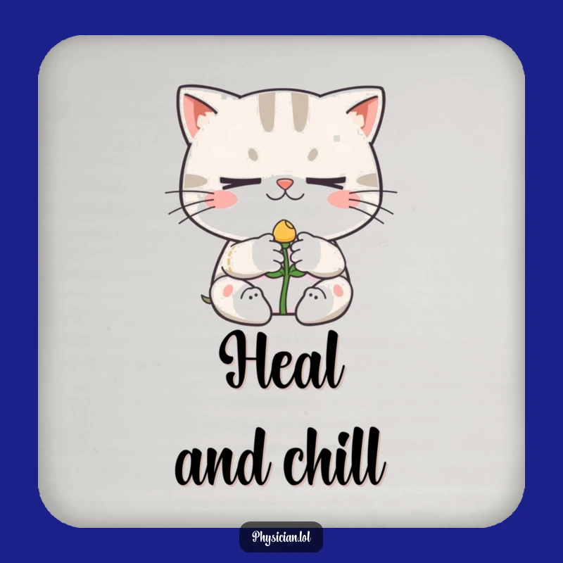 Funny Cat Sprout Coasters - Hilarious Protection for Your Surfaces!