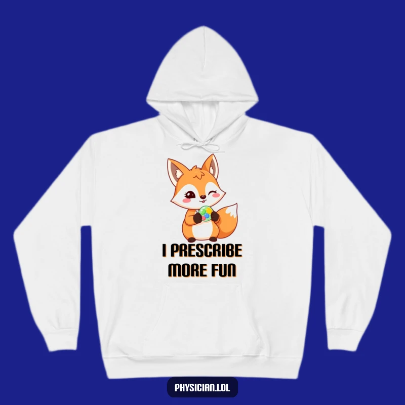 Funny Fox Doctor Hoodie: Cozy Up with a Foxy Healer, Ideal Funny Gift