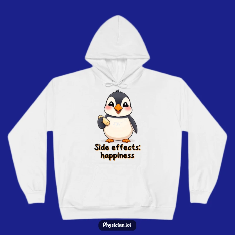 Funny Puffin Pill Hoodie: Cozy Comfort and Hilarious Humor for All