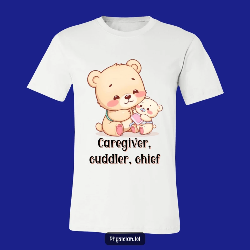Funny Bear Cub Hugs T-Shirt: Comforting Humor and a Funny Gift